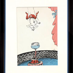 Dr Seuss if I run a circus lithograph from 1960's