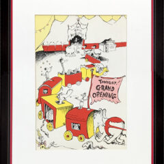 Dr Seuss lithograph if I run a circus