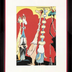 Dr Seuss lithograph from Happy Birthday