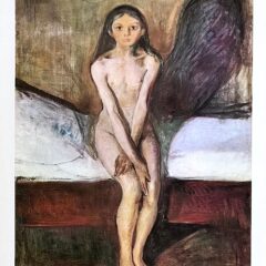 Edvard Munch Puberty1895 XXe Siecle 23 1964