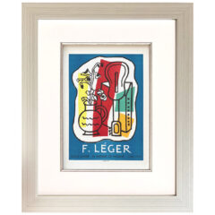 Fernand Leger Lithograph 34 Expo 1953-framed