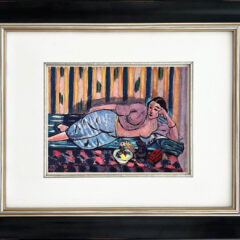 Matisse 11 Odalisque Little Red Coffer framed