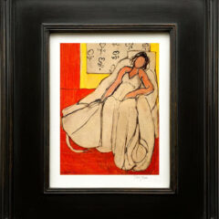 Matisse Young Woman in White framed