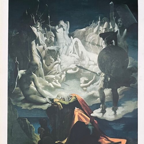 Jean Ingres Le Songe d'Ossian XXe Siecle 1968