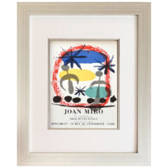 Joan Miro Lithograph 100 Constellations -framed