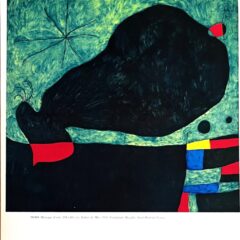 Joan Miro Message d'Ami XXe 24 1964