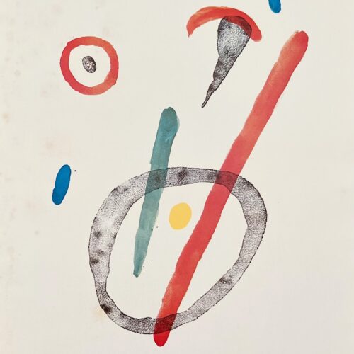Joan Miro XXe Siecle 1968