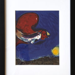 Chagall Lithograph DM0127 Derriere le Miroir 1950 framed