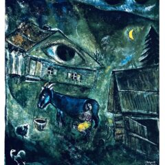 Marc Chagall La Maison a l'oeil Vert XXe Siecle 26 1966