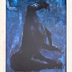 Marino Marini Le Chevalier Bleu XXe Siecle 1968