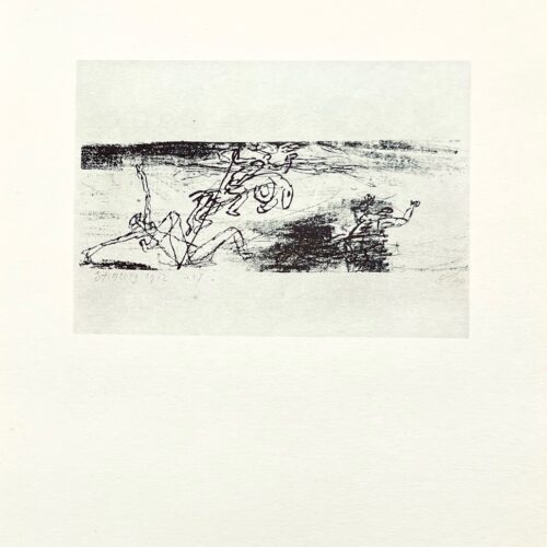 1947 Paul Klee Engraving 11 st. George 1912