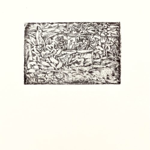 1947 Paul Klee Engraving 13 Garden of Passion 1913