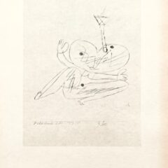 1947 Paul Klee Engraving 20 Blowing out a Candle 1919