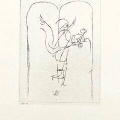 1947 Paul Klee Engraving 23 Fulfillment Angel 1920