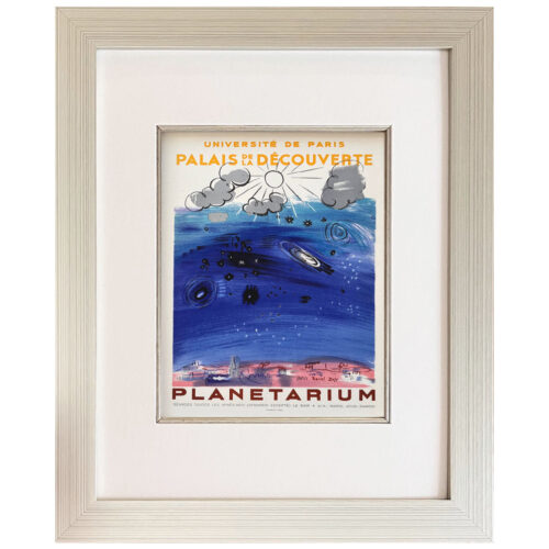 RD005SSQ-Dufy-Lithograph 29-Planetarium-framed