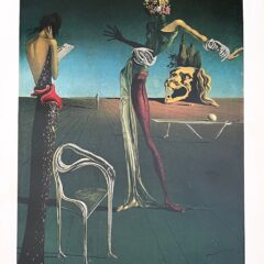 Salvador Dali Femme a la Tete de Rose XXe Siecle 1968