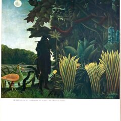 Rousseau print la charmeuse de serpents