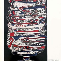 Jean Dubuffet Le Verre d'Eau-v XXe Siele 1967