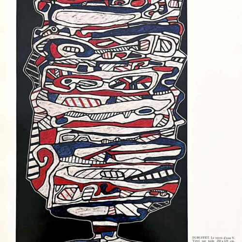 Jean Dubuffet Le Verre d'Eau-v XXe Siele 1967