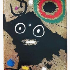 Joan Miro Tete de femme st oiseau