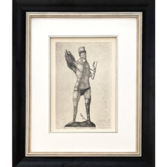 Paul Klee Engraving The hero with the wing