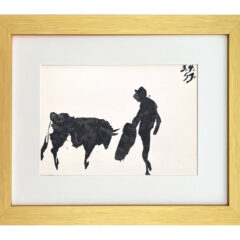 Bullfights bu Pablo picasso framed