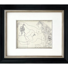 Picasso Gravure Apollinaire Les onze mille verges 4