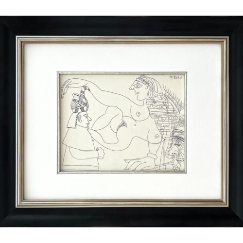 Picasso Gravure Apollinaire Les onze mille verges 4