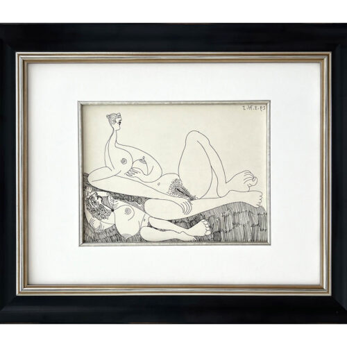 Picasso Gravure Apollinaire Les onze mille verges 7