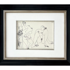 Picasso Gravure Apollinaire Les onze mille verges 8