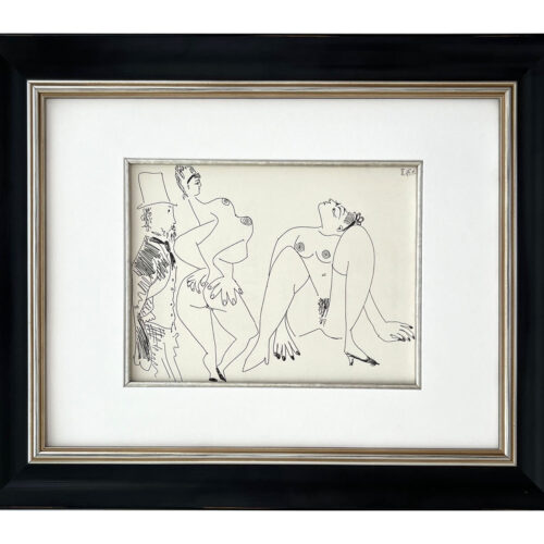 Picasso Gravure Apollinaire Les onze mille verges 8