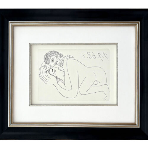 Picasso Gravure Apollinaire Les onze mille verges 9