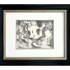 Picasso Gravure Apollinaire Les onze mille verges 10