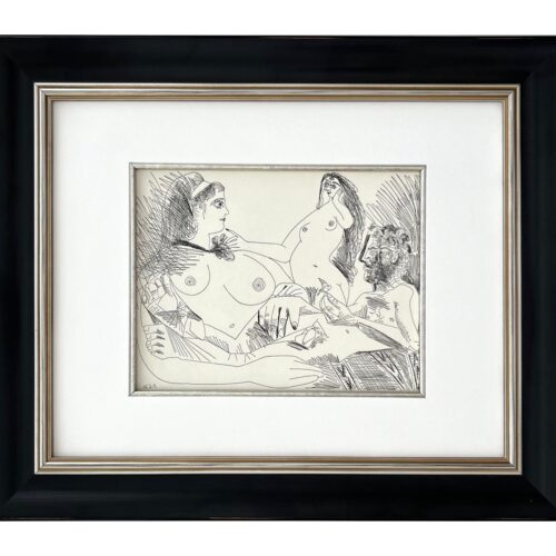 Picasso Gravure Apollinaire Les onze mille verges 11
