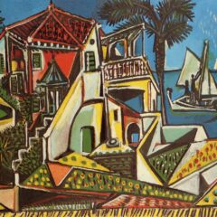 Mediterranean landscape by Pablo Picasso