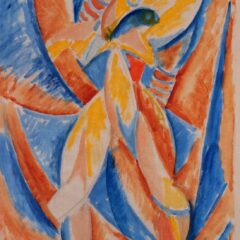 Study for standing nude by Picasso