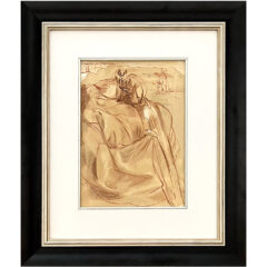 Dali woodcut from Purgatory Announcement of great event