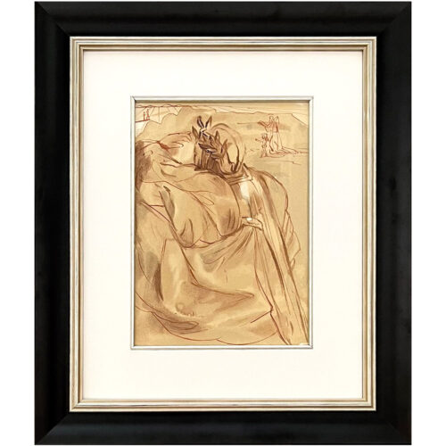 Dali woodcut from Purgatory Announcement of great event