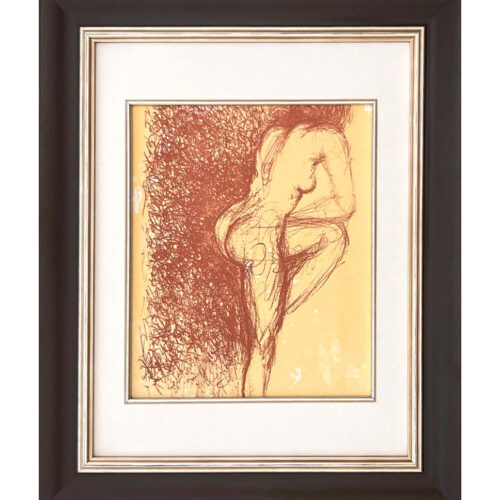 Salvador Dali Gala Original Lithograph 1967 framed