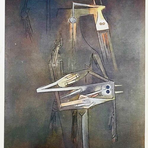 Wifredo Lam Mere et Enfant XXe Siecle 1967