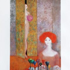 Leonor Fini Photogravure La Fete Secrete Nue 1980