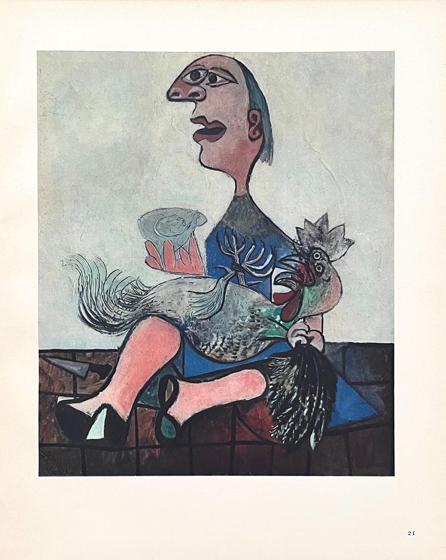 Picasso HelioGravure 21 Femme au Chapeau 1946