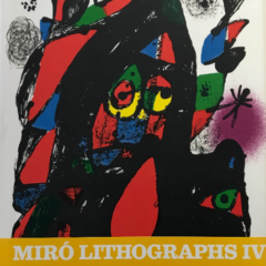 Miro Lithographs vol 4 Contains 6 Original Lithographs 1981
