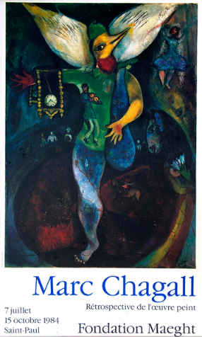 Marc Chagall Poster Le Jongleur, Maeght