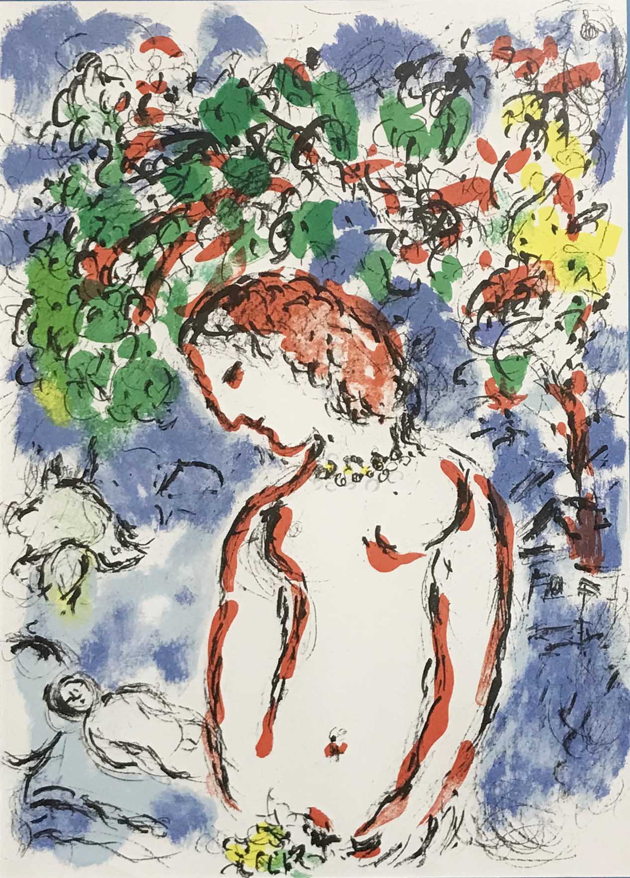 Chagall lithograph - jour de printemps