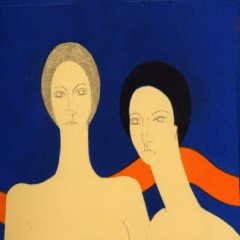 1974 Andre Minaux Original Lithograph Cover