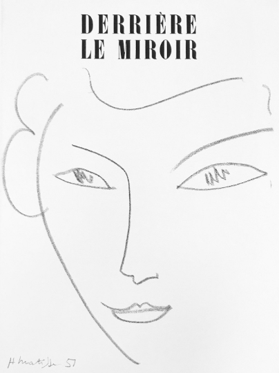 Book Derrire le Miroir 46, Matisse 9 Lithographs 1952