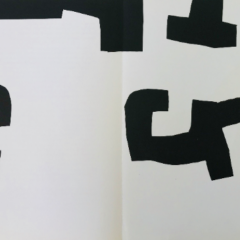 1973 Chillida Original Lithograph DM02204d Derriere le Miroir