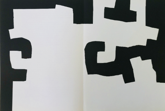 Eduardo Chillida, Original Lithograph, DM02204d, Derriere le miroir 1973