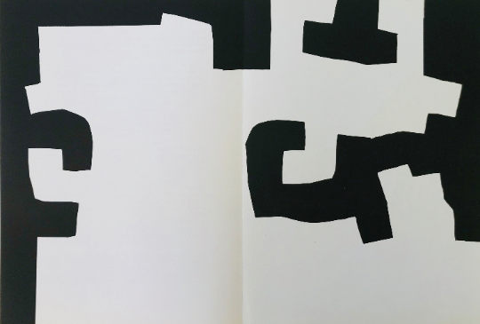 1973 Chillida Original Lithograph DM02204d Derriere le Miroir